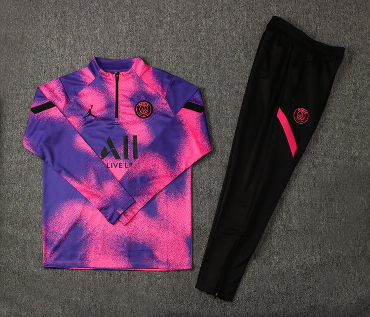 PSG 20-21 Pink Tracksuit