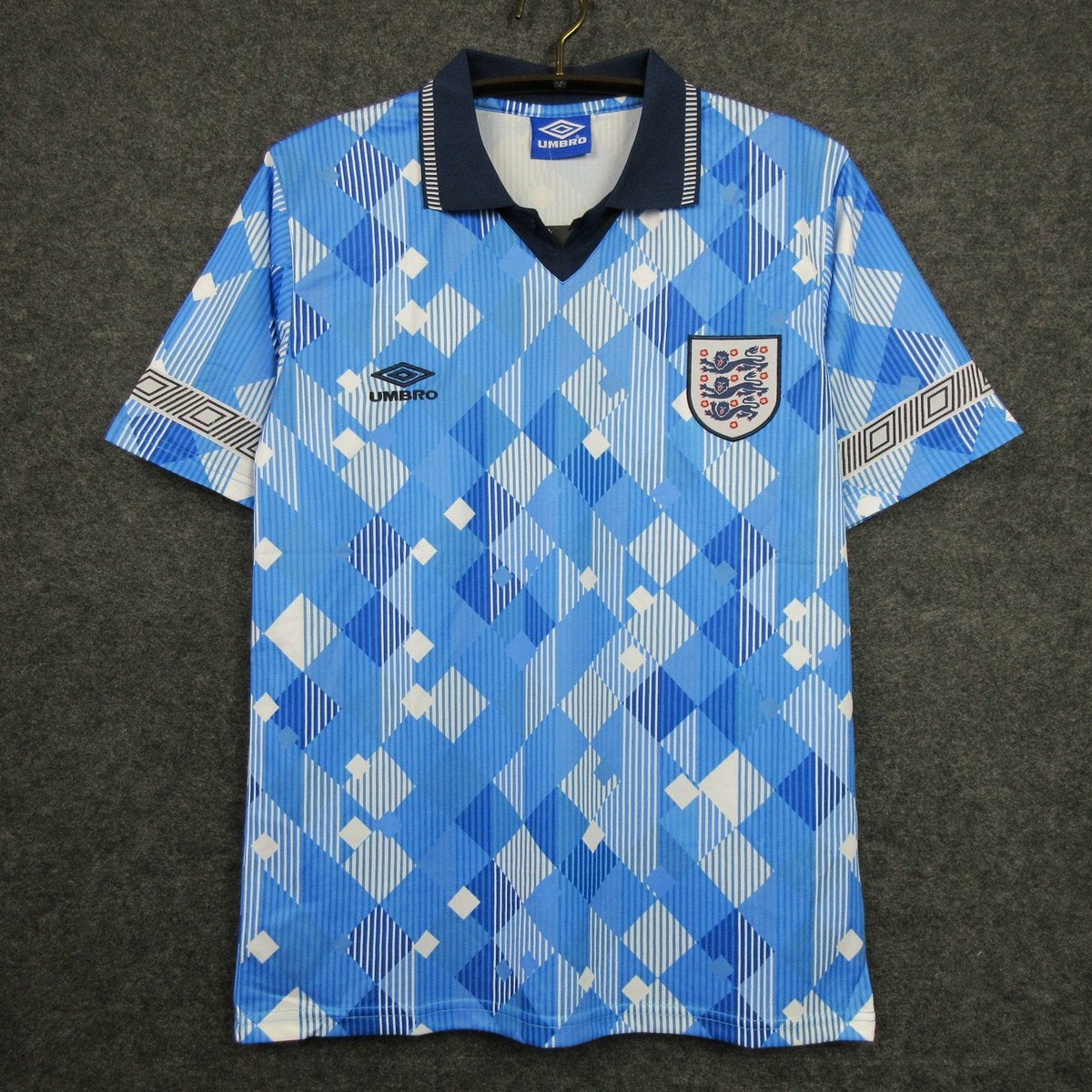 1990 England blue retro kit