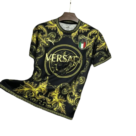 2024/2025 Special Edition Italy x Versace Black Gold kit - Fan Version