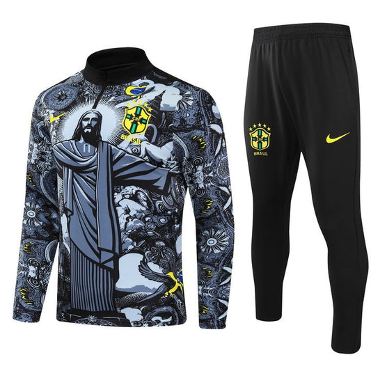 24/25 Brazil "Jesus" Premium Tracksuit