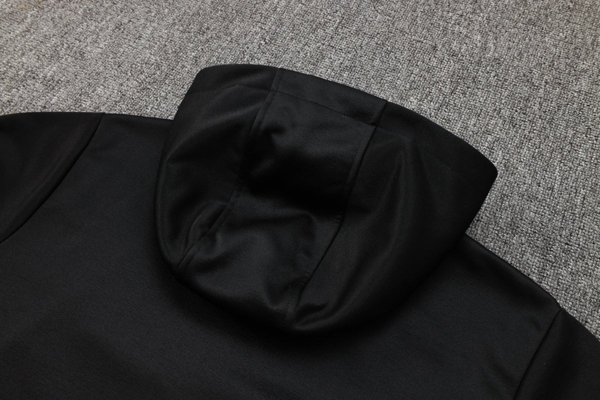 24/25 FC Barcelona Black Premium Tracksuit