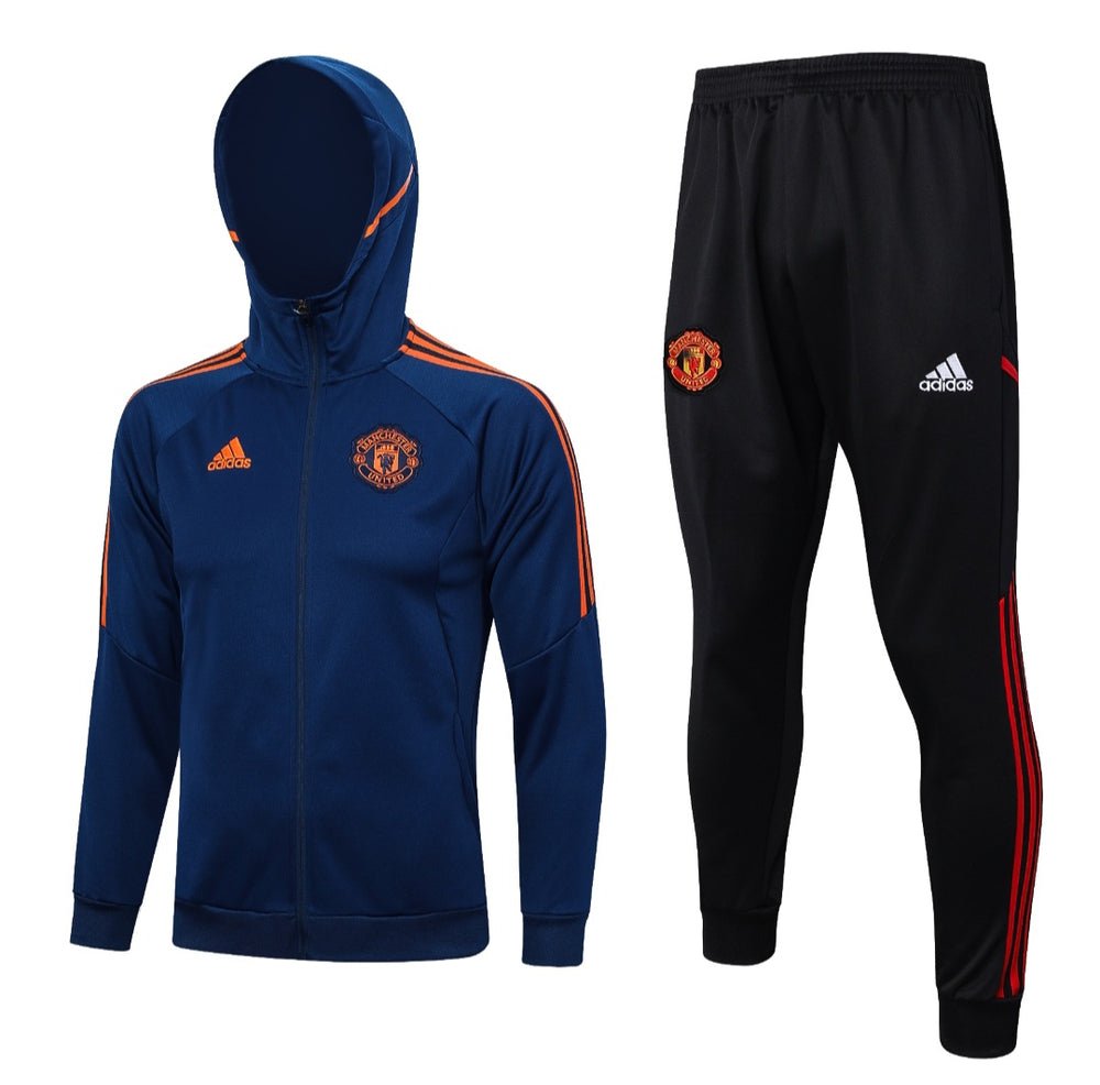 24/25 Manchester United Dark Blue Premium Tracksuit