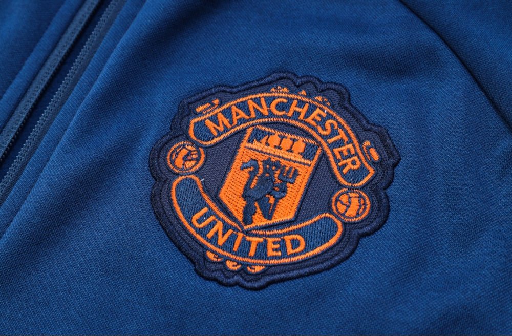 24/25 Manchester United Dark Blue Premium Tracksuit