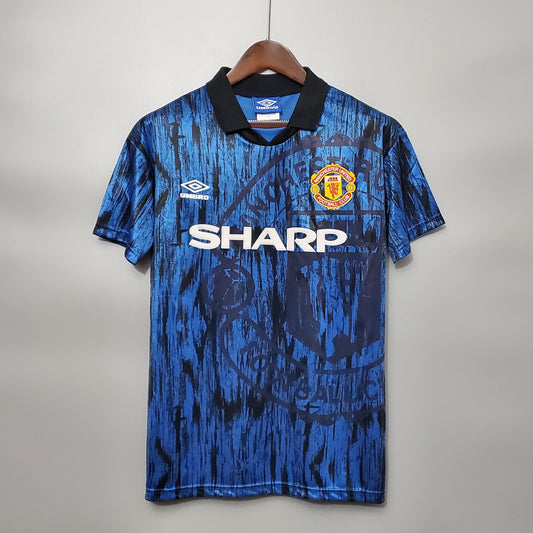 1992 1993 Manu away retro kit