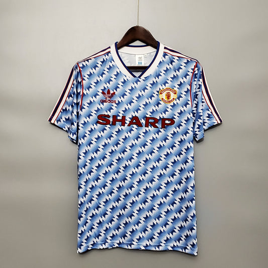 1990-1992 MANU Away retro kit