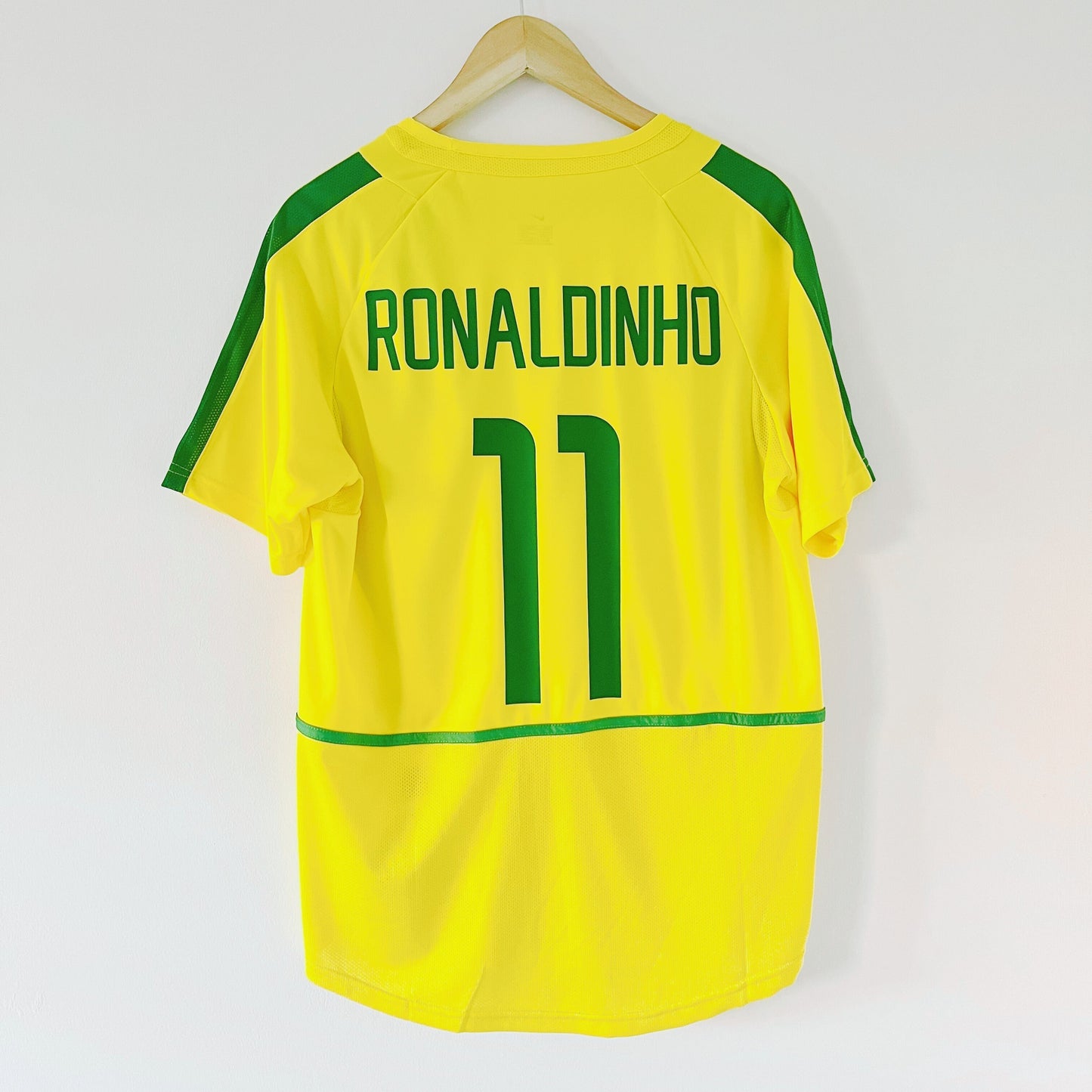 Retro Brazil Shirt World Cup 2002 Home