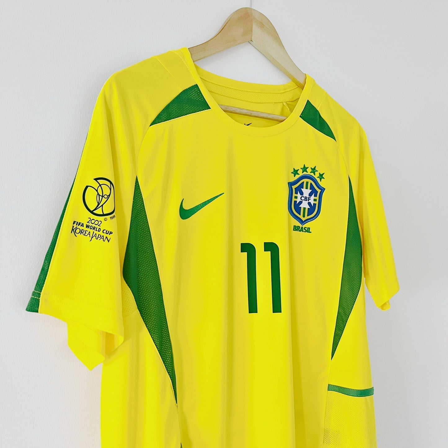 Retro Brazil Shirt World Cup 2002 Home