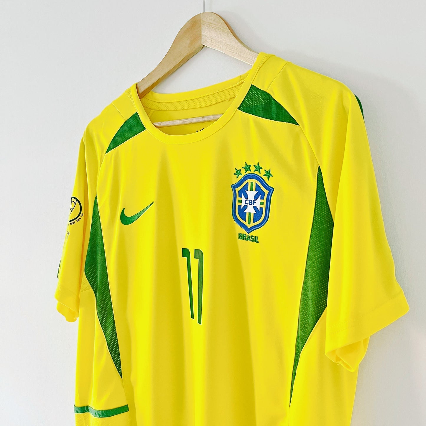 Retro Brazil Shirt World Cup 2002 Home