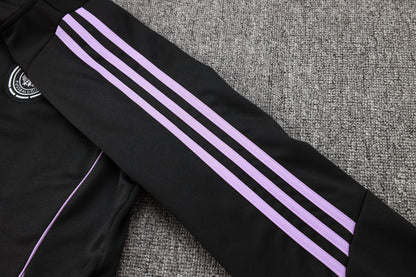 Germany 2024 Black and Pink Tracksuit