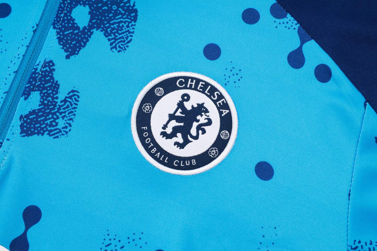 Chelsea Dark Blue and Light Blue Tracksuit