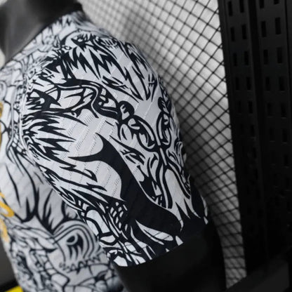 Golden Dragon Real Madrid Shirt - Eastern dragon