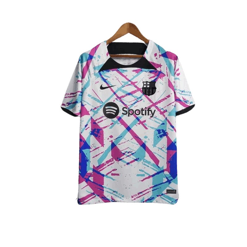 Barcelona White training kit 23-24 - Fan version