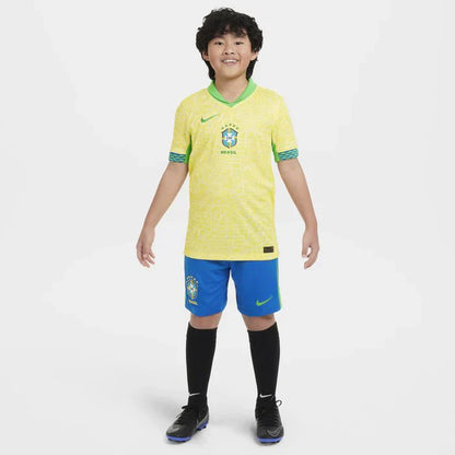 Brazil Home kit kids 2024/2025