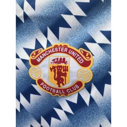 1990-1992 Manu away retro kit- long sleeves