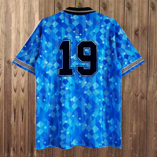 1990 England blue retro kit