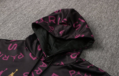 PSG Black and Purple x Gold Premium Tracksuit