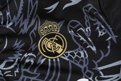 Real Madrid "Dragón Negro" Premium Tracksuit