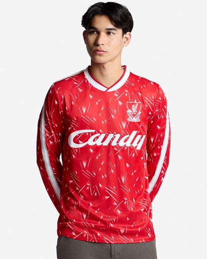 Liverpool 89/91 Long Sleeve Home Jersey